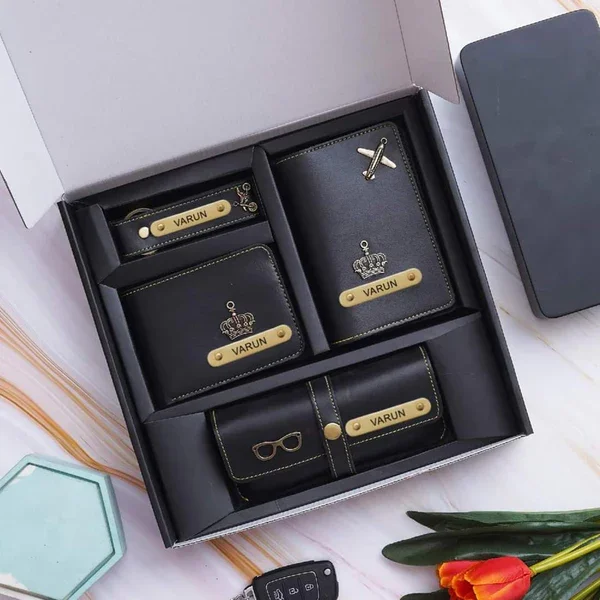 Men’s Leather Combo Set