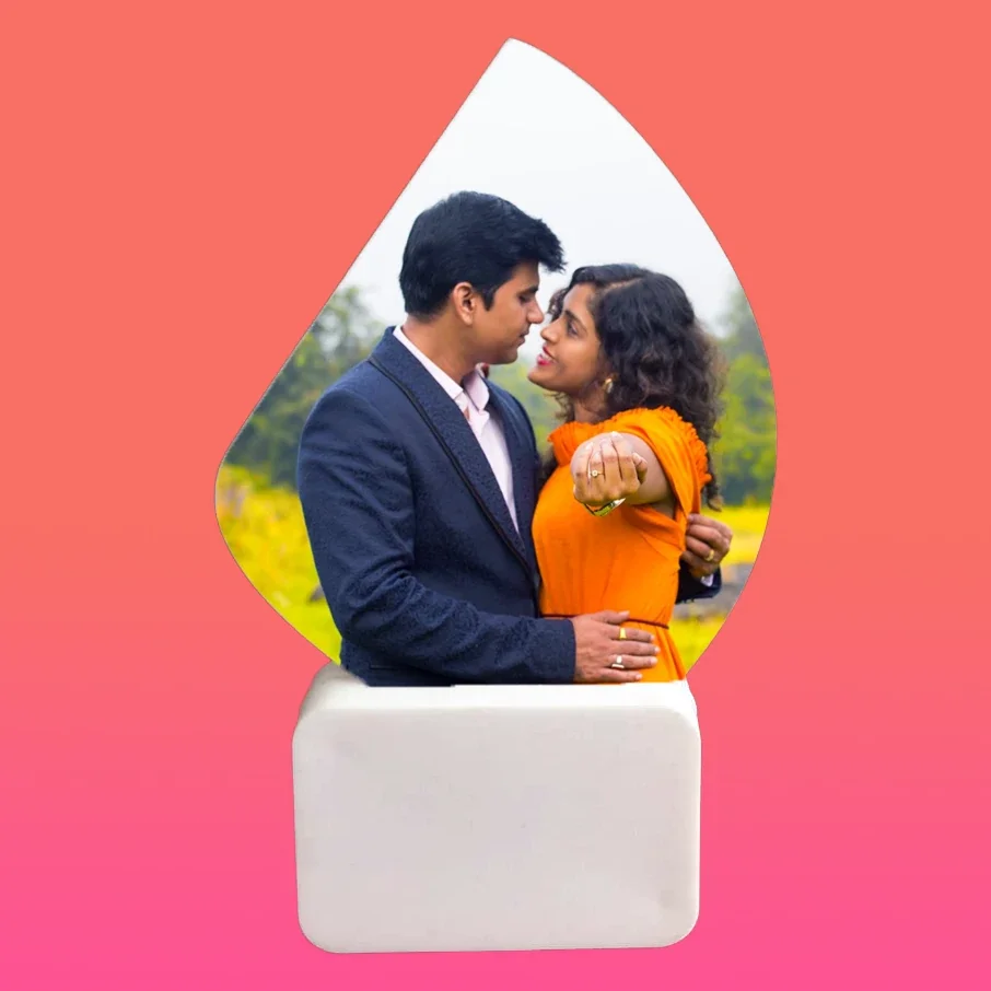 Acrylic Night Lamp (Trophy Shape)