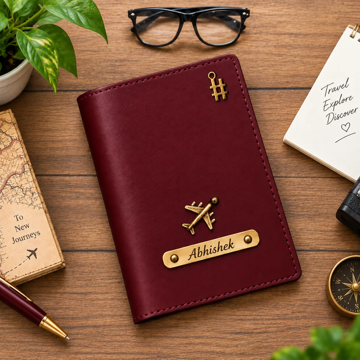 Personalised Passport Cover
