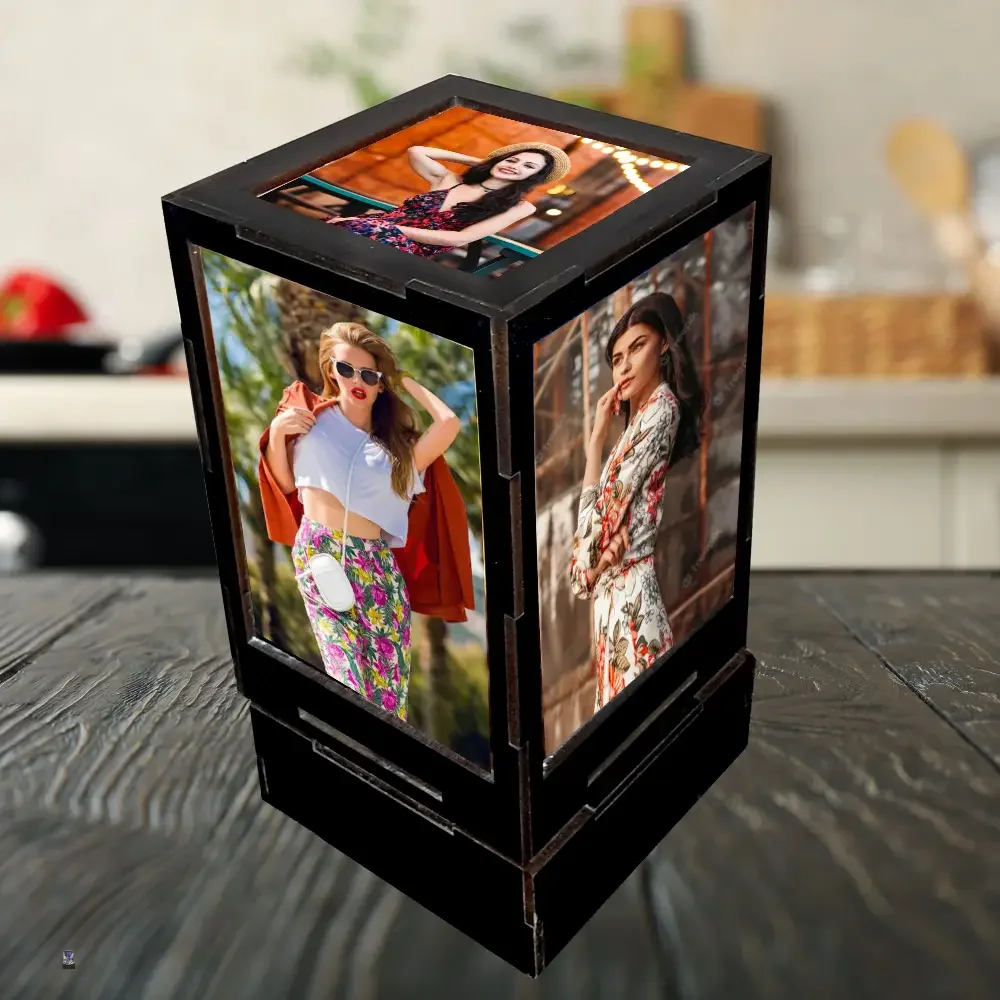 LED Big Rectangular Rotating Lamp