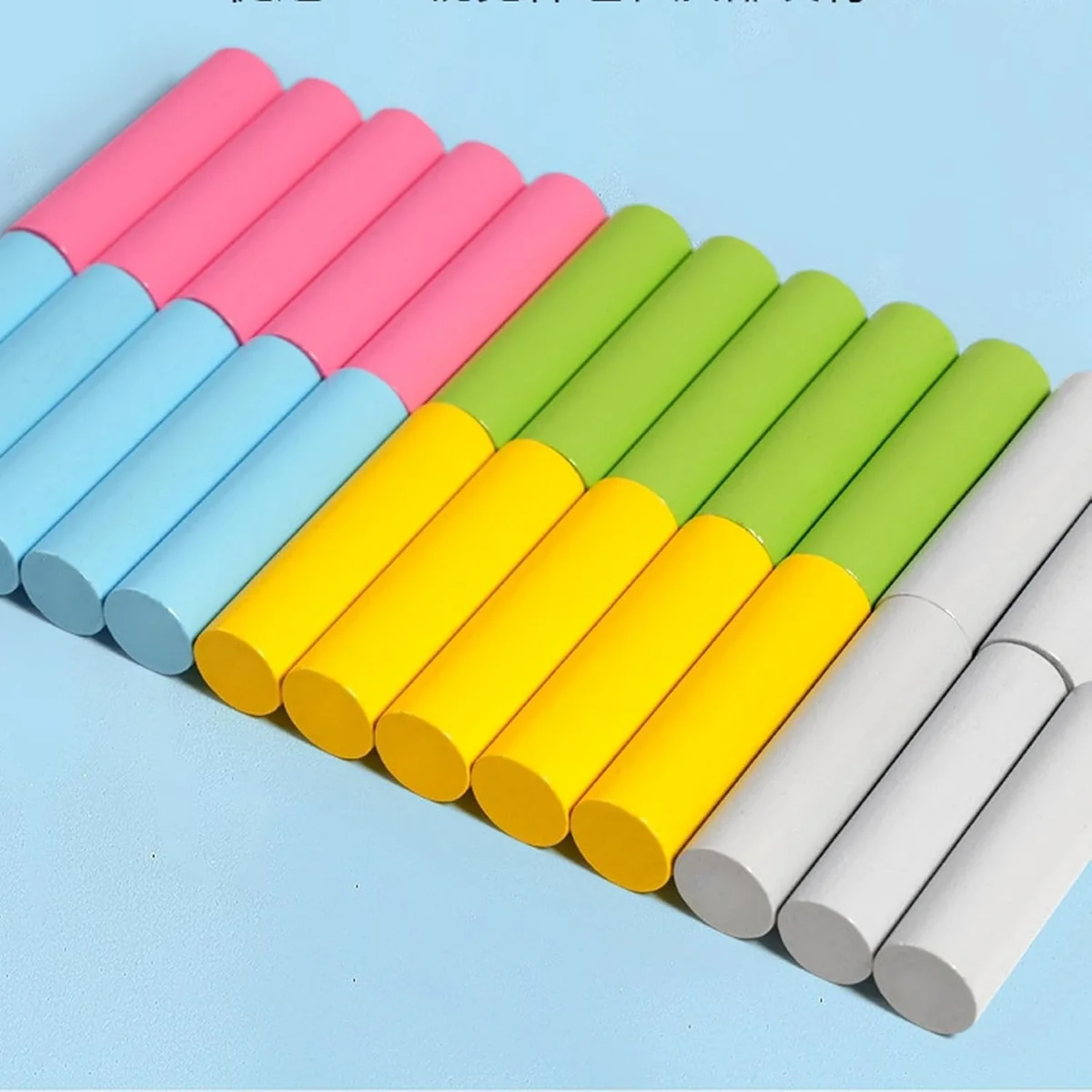 Toyly World™ Montessori Wooden Cylinder Blocks Colour Sorting & Fine Motor Skills Learning Toy for Kids 2