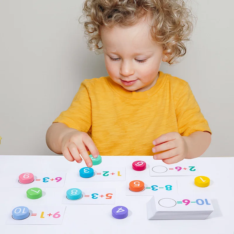 Toyly World™ Digital Operation Math Learning Cards for Kids 6+ | Addition & Subtraction Educational Game 3