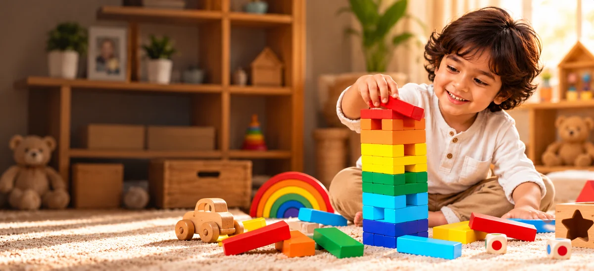 How Stacking Toys Help Develop Problem-Solving Skills
