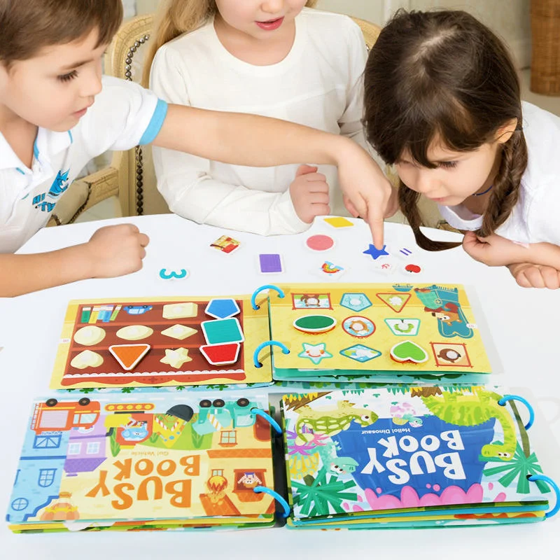 Toyly World™ Montessori Busy Book for Toddlers 2–5 Years | Weather, Days, Time & Seasons Learning Activity Binder 5