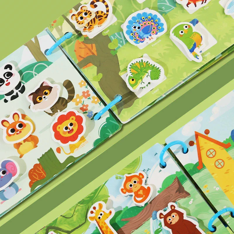 Toyly World™ Montessori Busy Book for Toddlers 2–5 Years | Weather, Days, Time & Seasons Learning Activity Binder 9