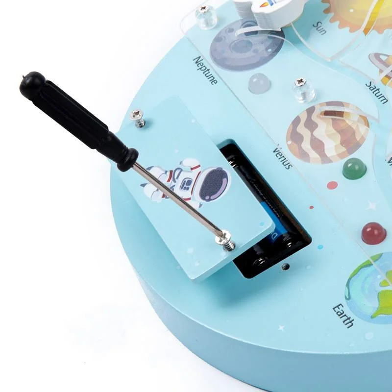 Toyly World™ LED Switch Board Montessori Busy Board for Kids 1–3 Years | Interactive Travel & Early Learning Toy 8