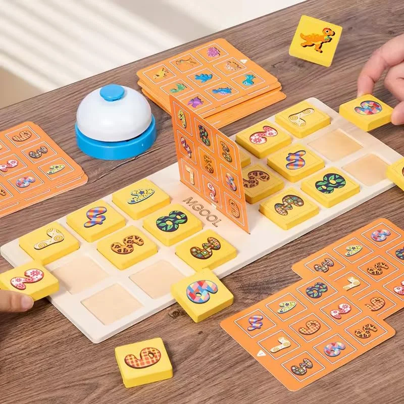 Toyly World™ Dinosaur Battle Memory Game for Kids 3+ | Dinosaur Matching Cards & Cognitive Learning Board Game 5