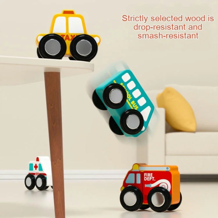 Toyly World™ Wooden City Blocks Set for Kids 3+ | Building, Roads, Vehicles & Pretend Play Construction Toy 10