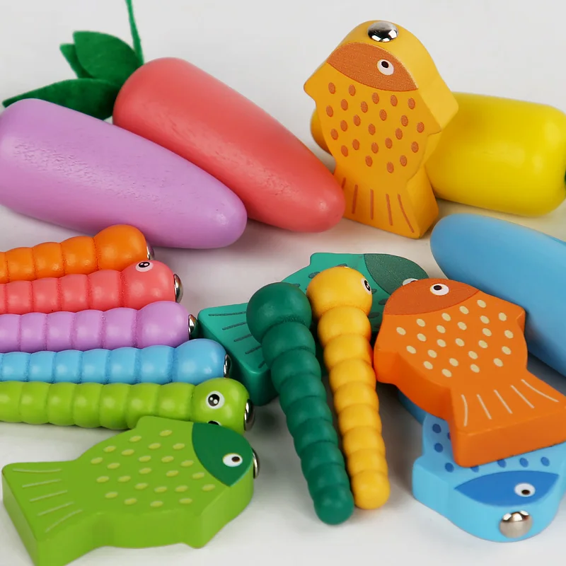 Toyly World™ 8-in-1 Wooden Montessori Activity Cube for Toddlers | Fishing, Carrot Harvest, Shape Sorting & Bead Maze Educational Toy 2+ 2